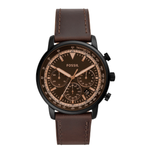 Bracelet de montre Fossil FS5529 Cuir Brun 22mm
